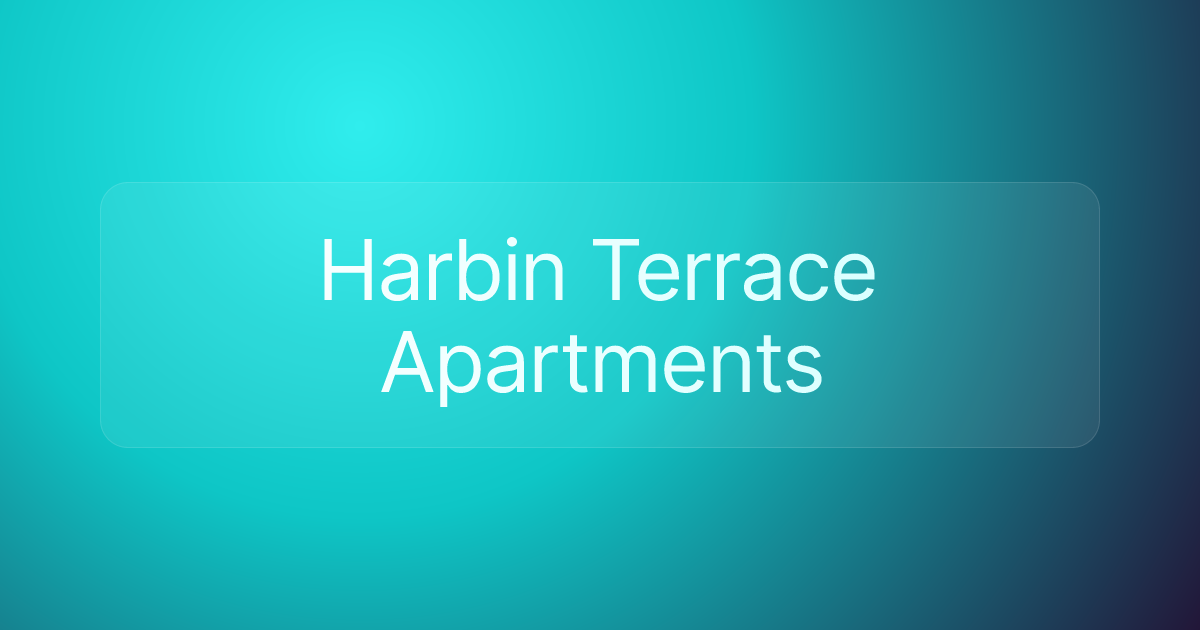 Harbin Terrace Apartments