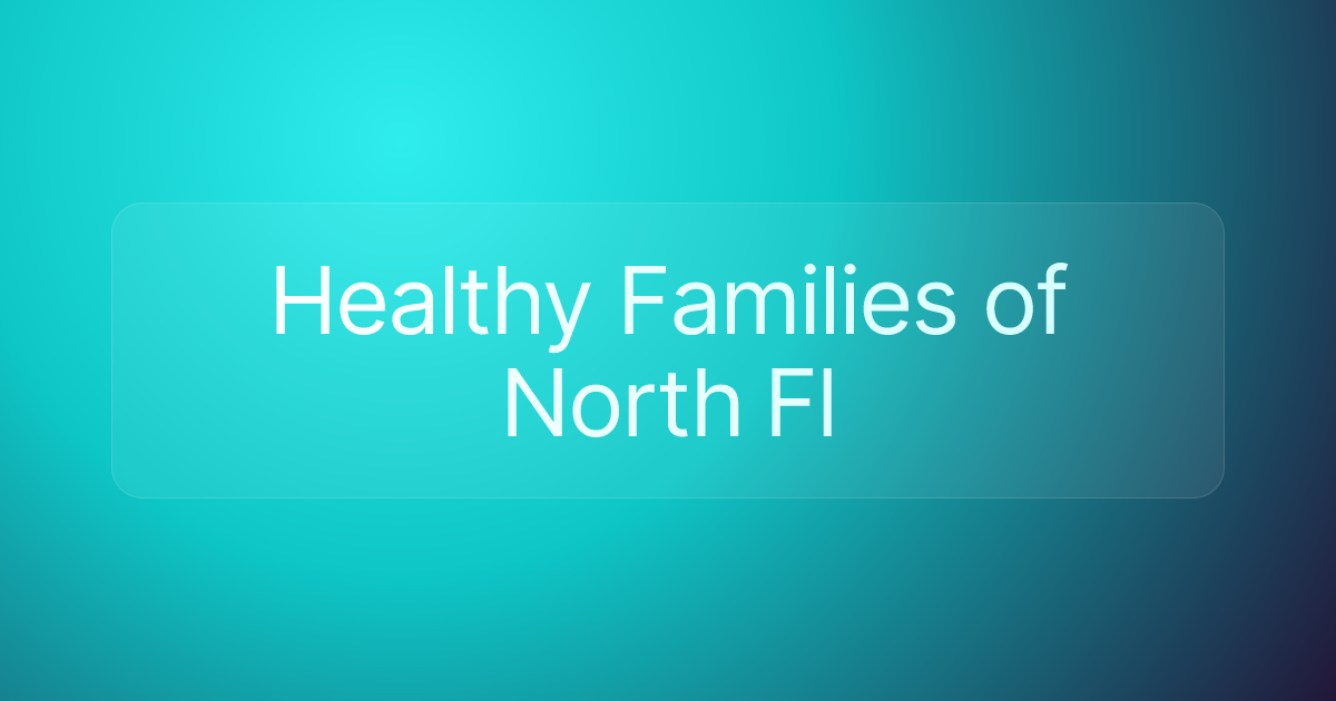 Healthy Families of North Fl