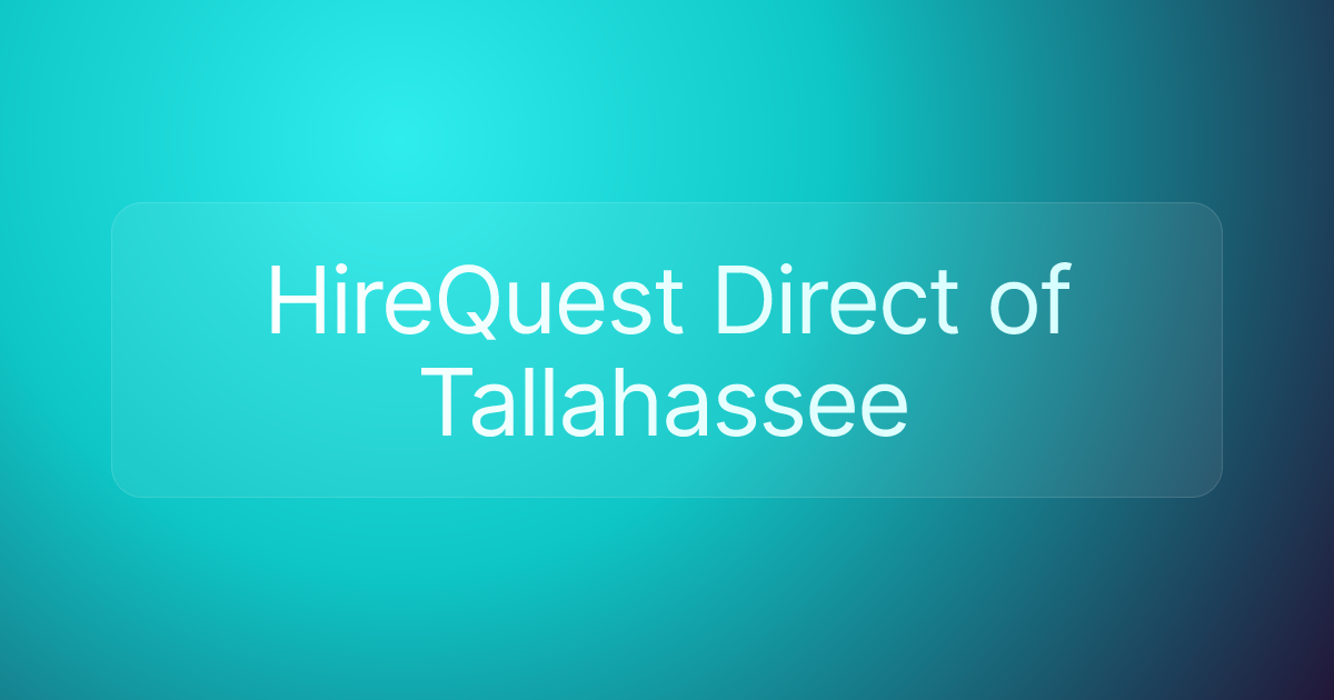 HireQuest Direct of Tallahassee