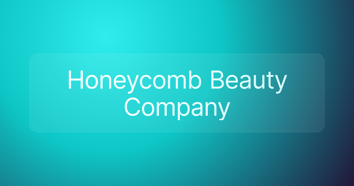 Honeycomb Beauty Company