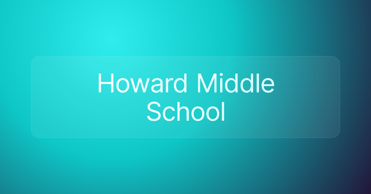 Howard Middle School
