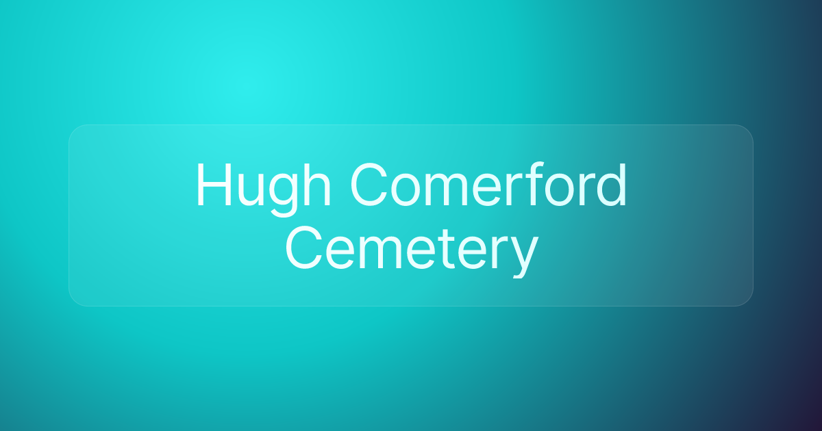 Hugh Comerford Cemetery
