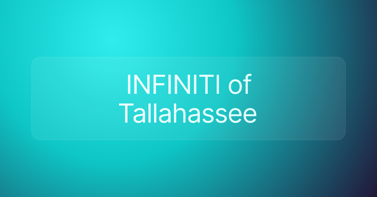 INFINITI of Tallahassee