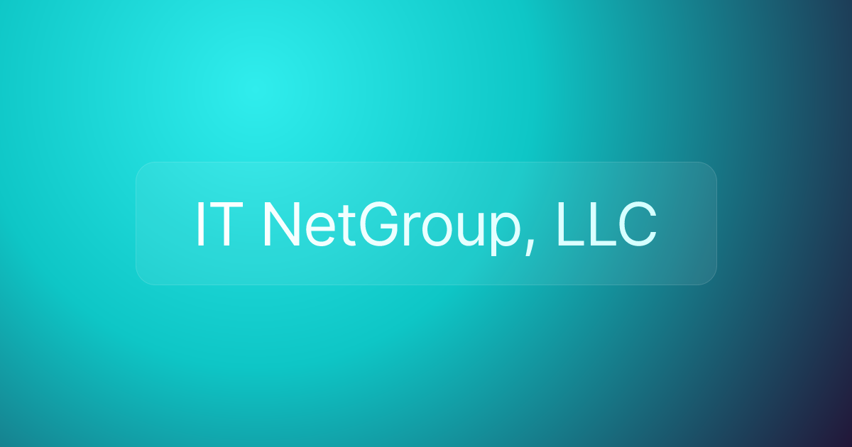 IT NetGroup, LLC