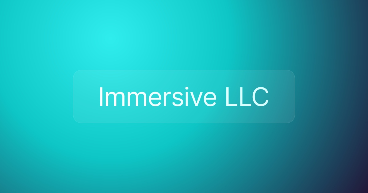 Immersive LLC