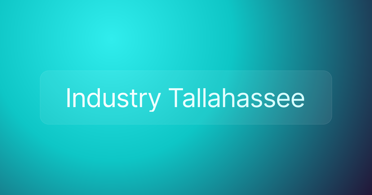 Industry Tallahassee