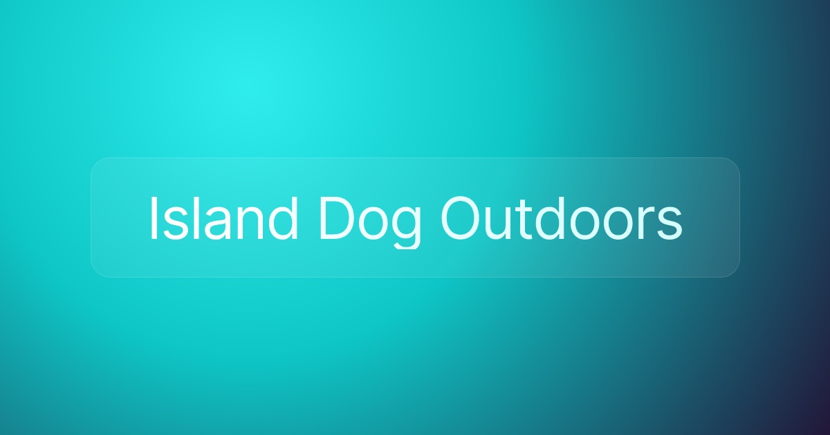 Island Dog Outdoors