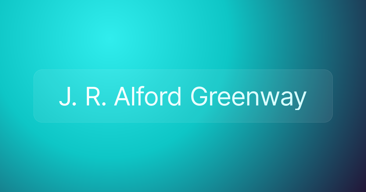 J. R. Alford Greenway