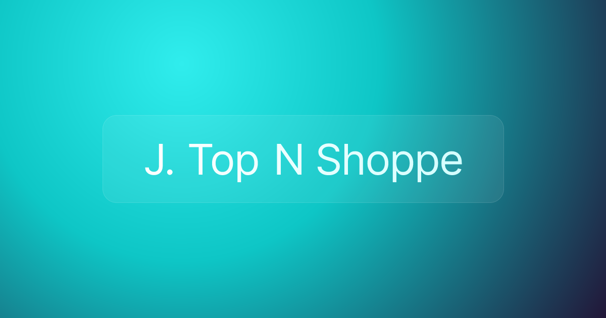 J. Top N Shoppe