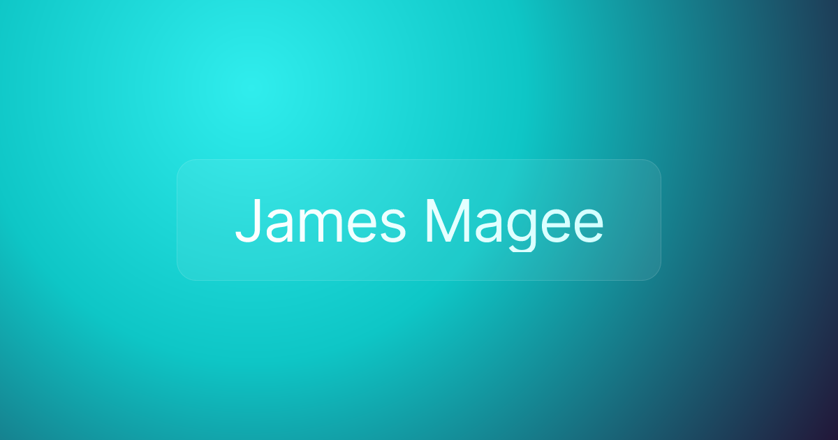 James Magee