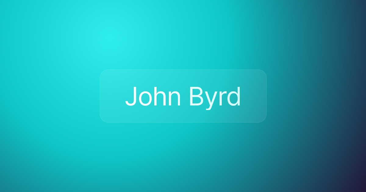 John Byrd