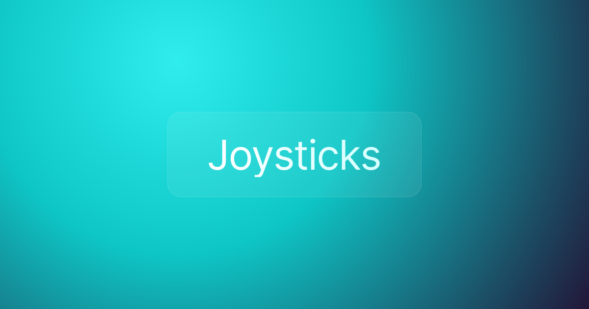 Joysticks