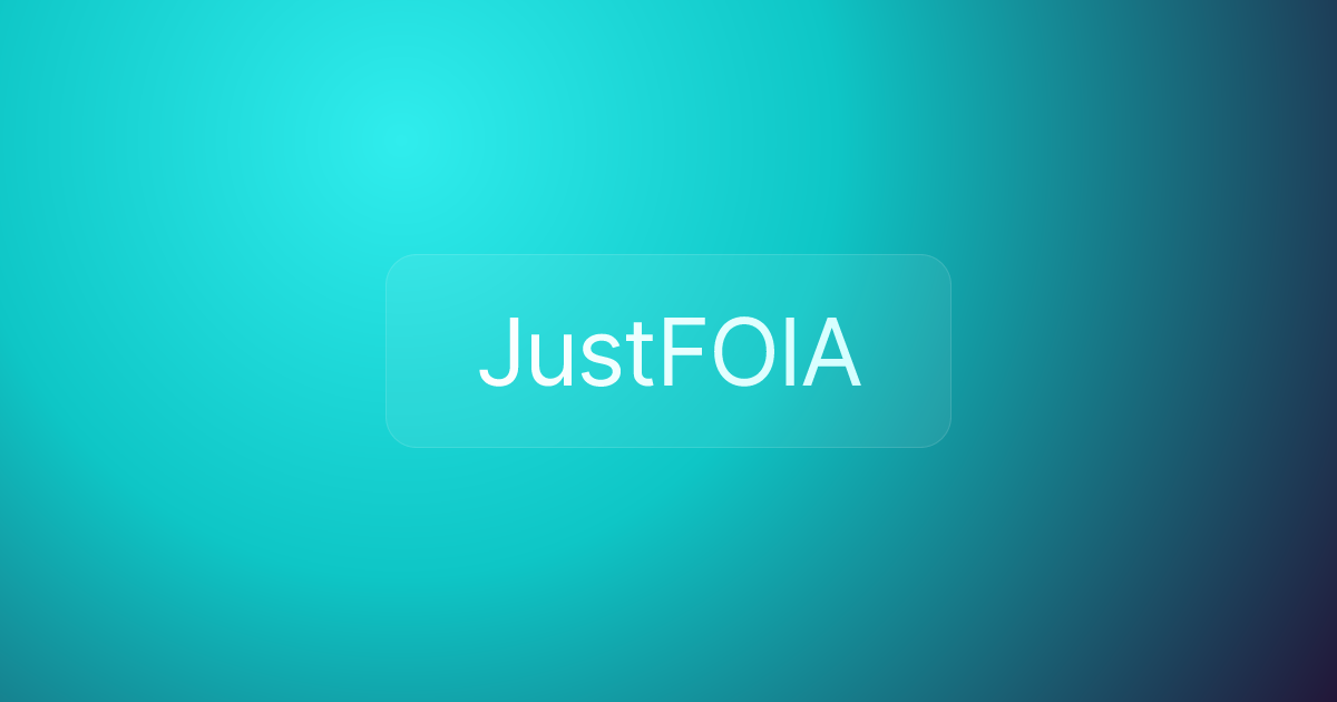 JustFOIA