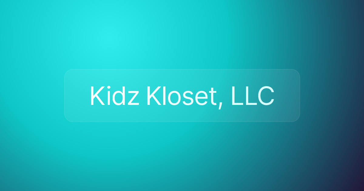 Kidz Kloset, LLC