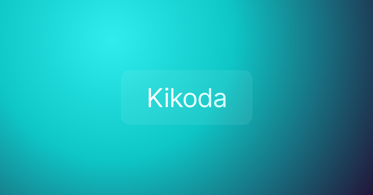 Kikoda
