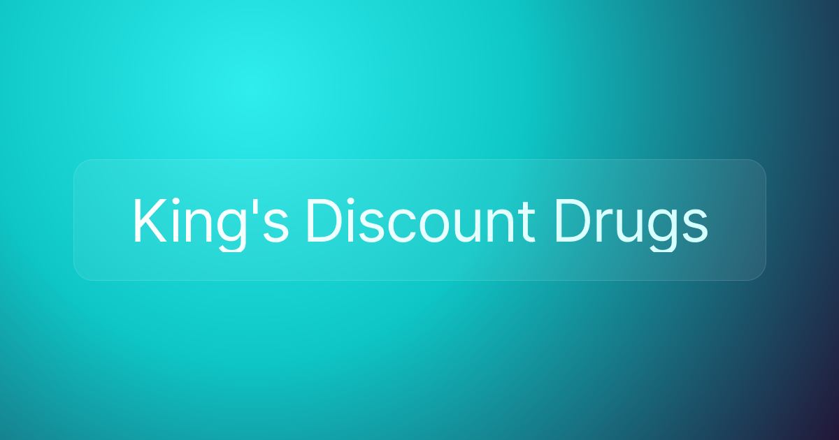 King's Discount Drugs