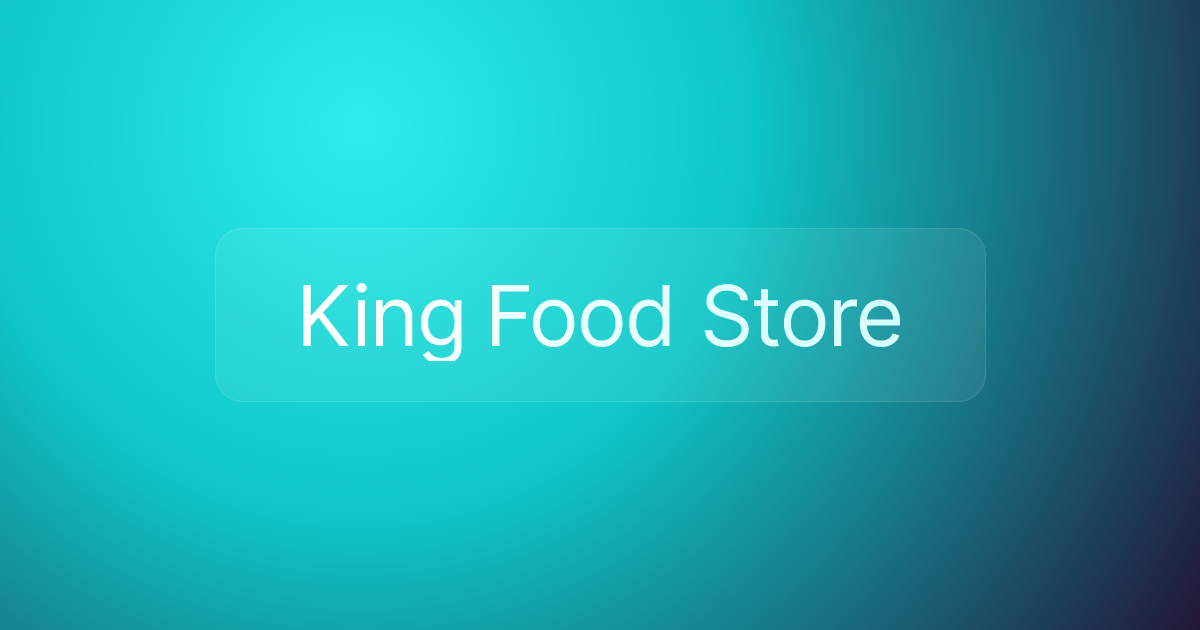 King Food Store