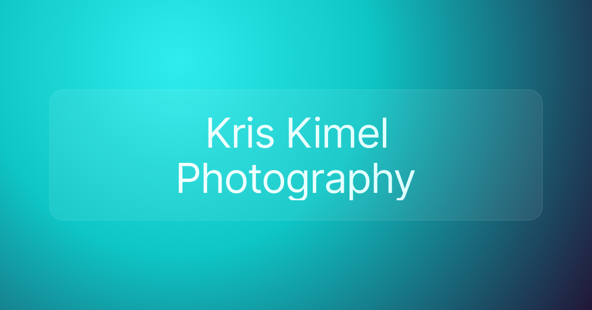 Kris Kimel Photography