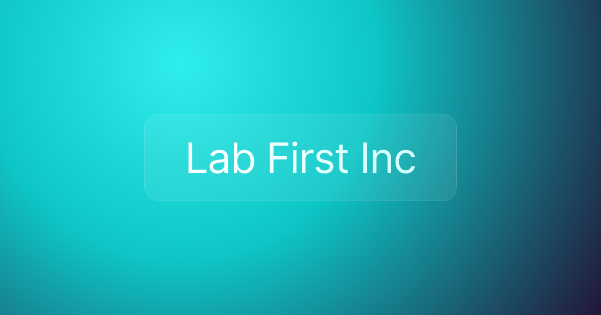 Lab First Inc