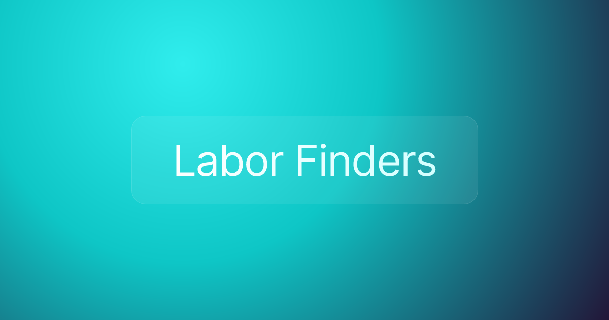 Labor Finders