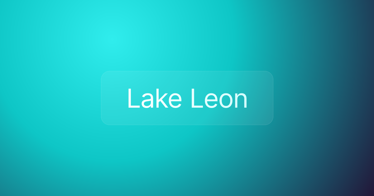 Lake Leon