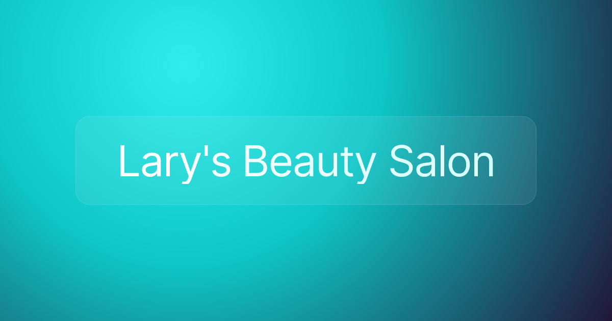 Lary's Beauty Salon