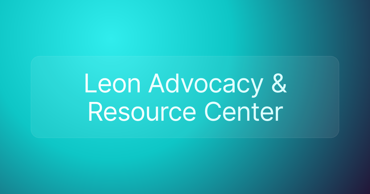 Leon Advocacy & Resource Center