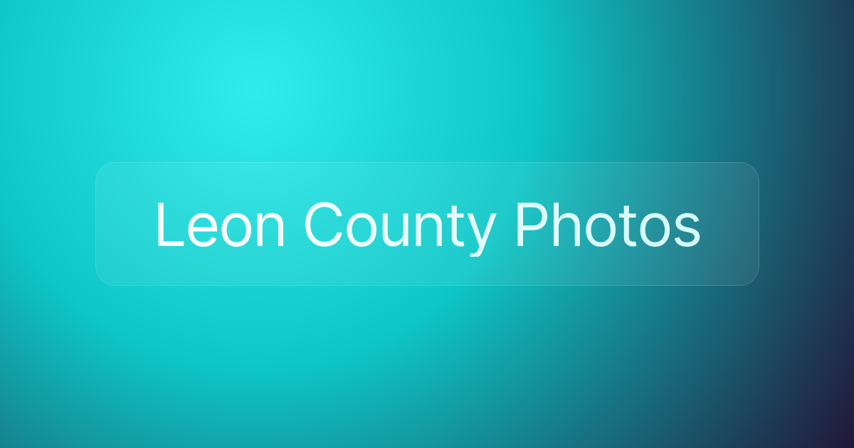 Leon County Photos