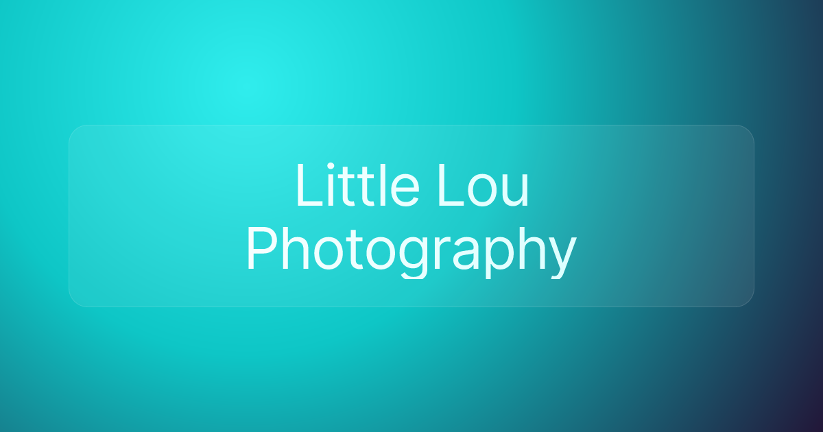 Little Lou Photography