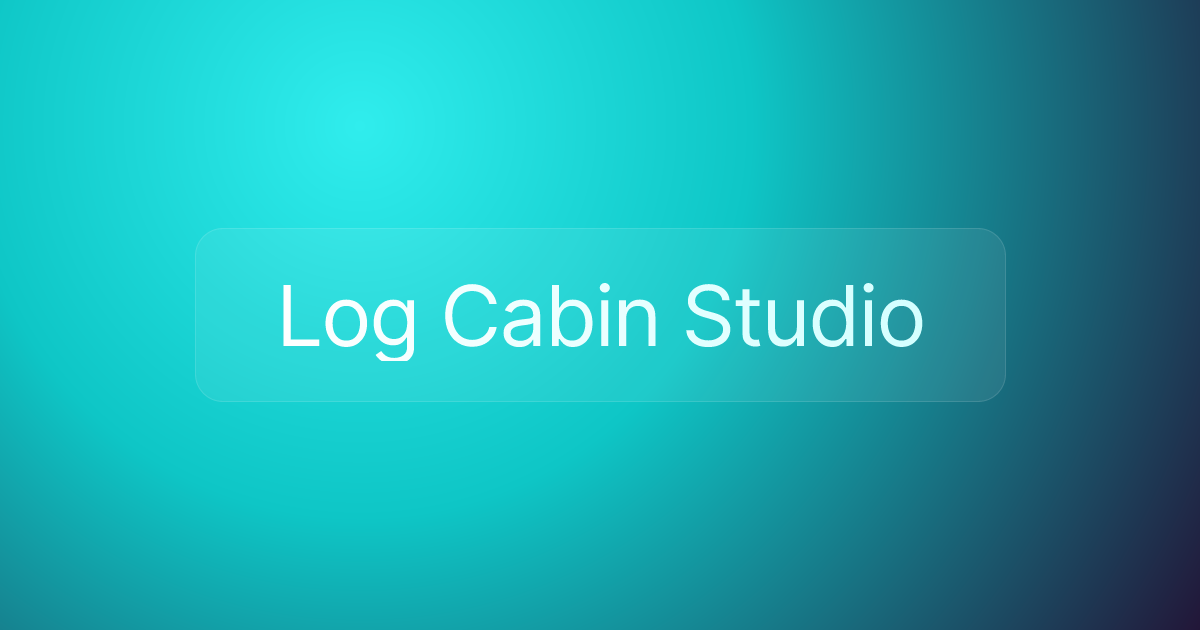 Log Cabin Studio