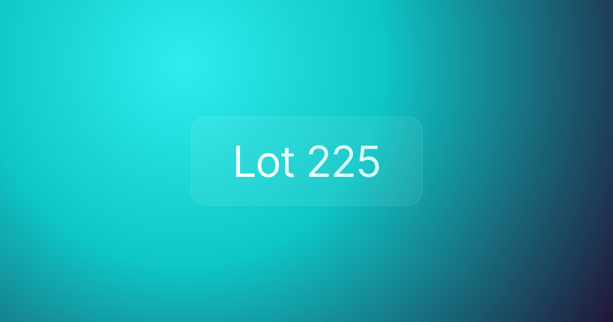 Lot 225