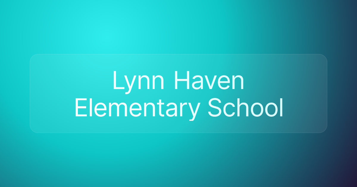 Lynn Haven Elementary School