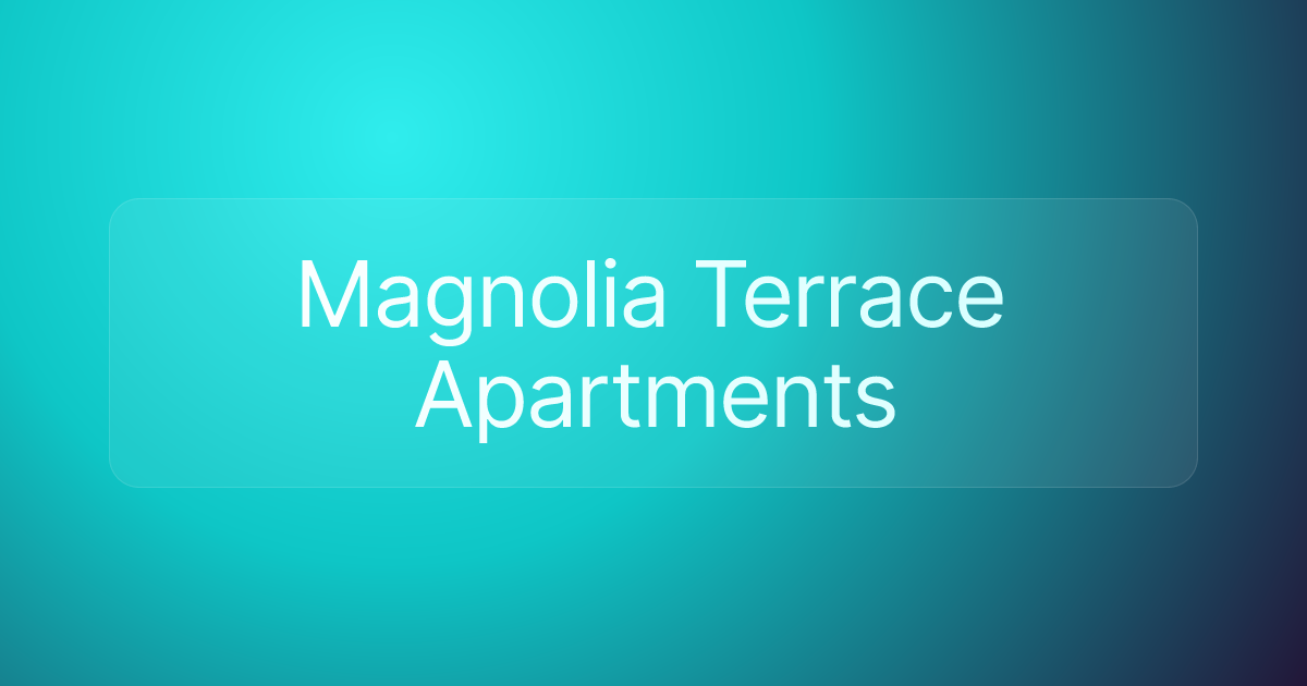 Magnolia Terrace Apartments