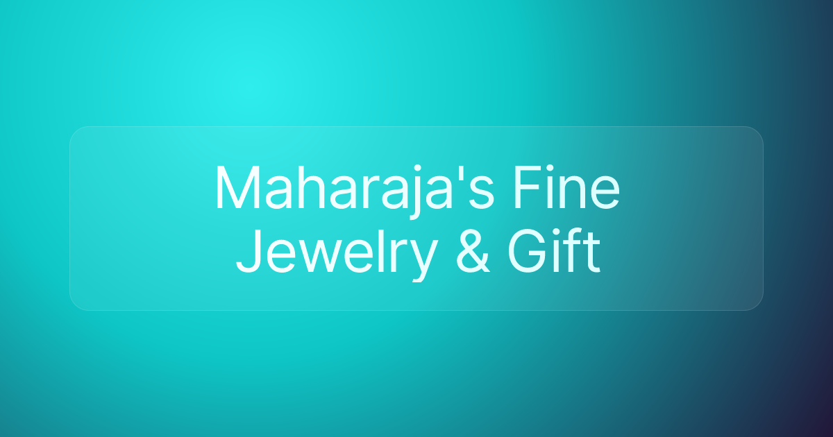 Maharaja's Fine Jewelry & Gift