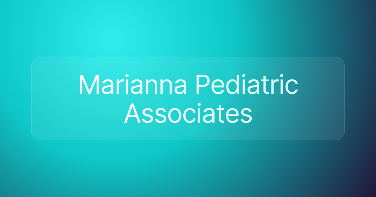 Marianna Pediatric Associates