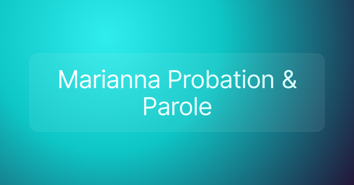 Marianna Probation & Parole