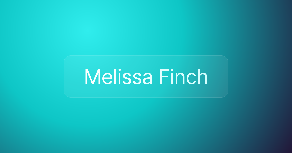 Melissa Finch