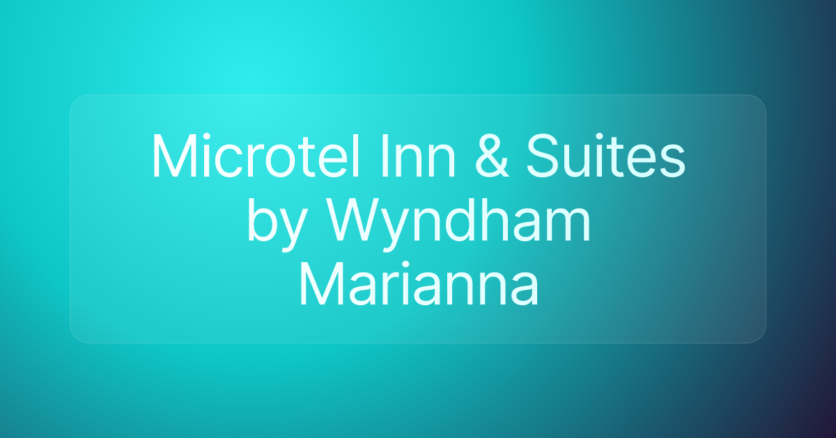 Microtel Inn & Suites by Wyndham Marianna