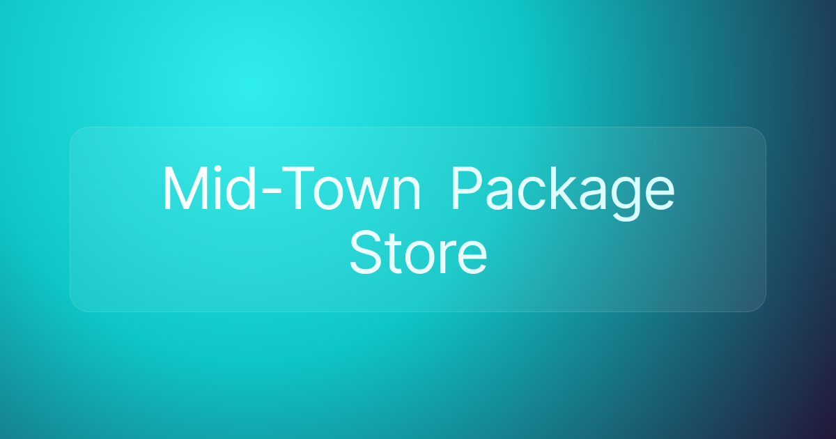 Mid-Town Package Store