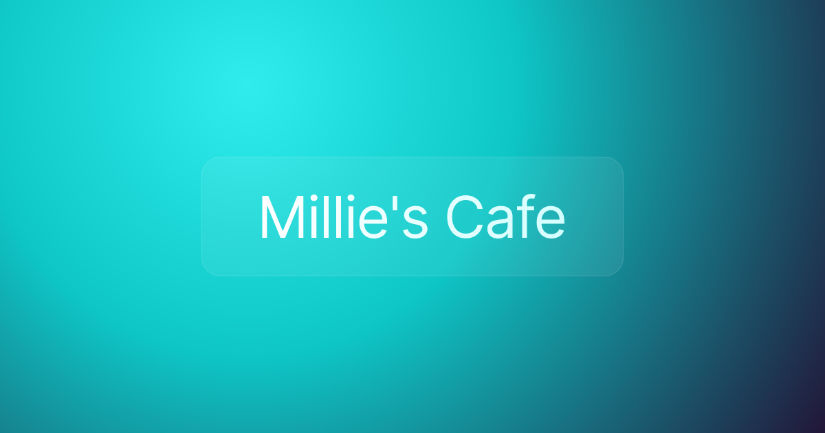 Millie's Cafe