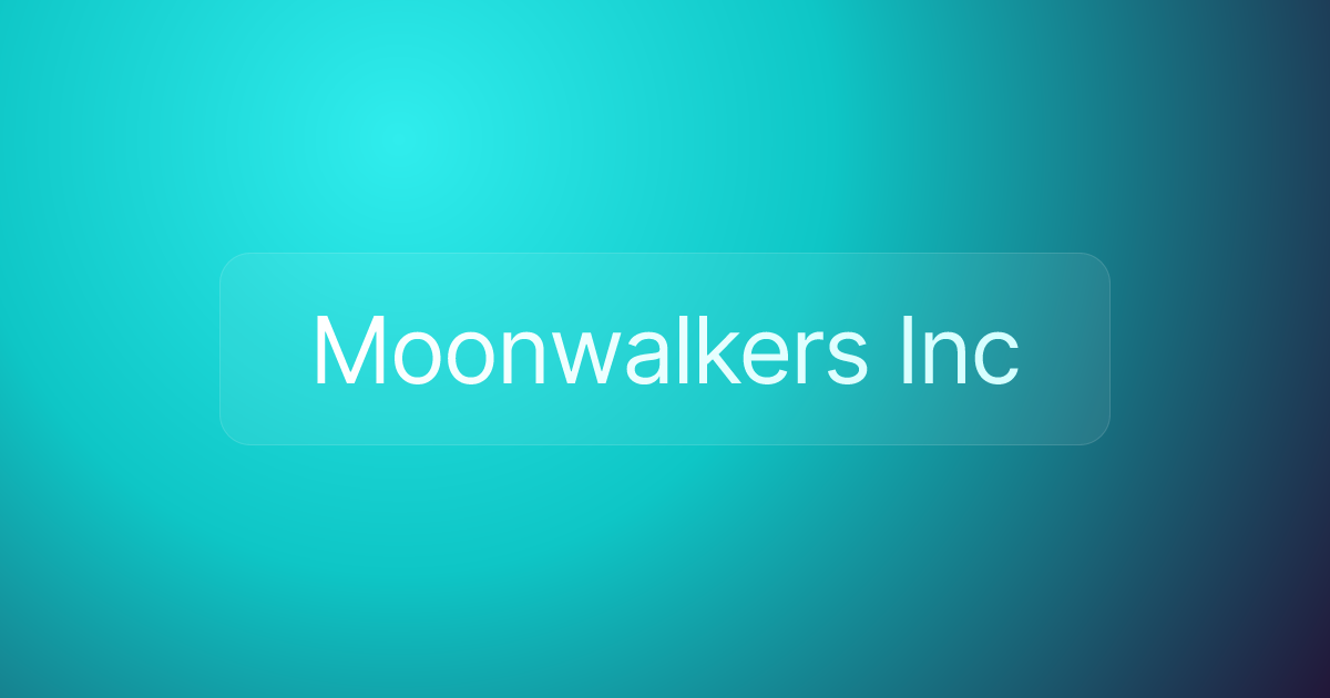 Moonwalkers Inc