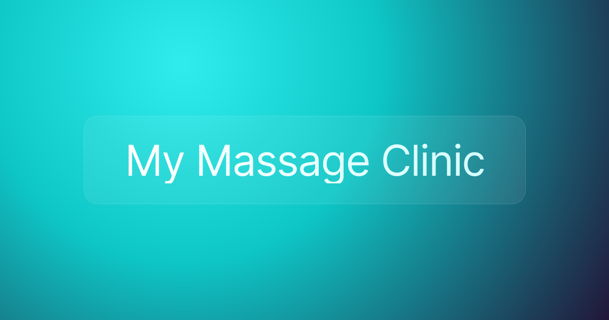 My Massage Clinic