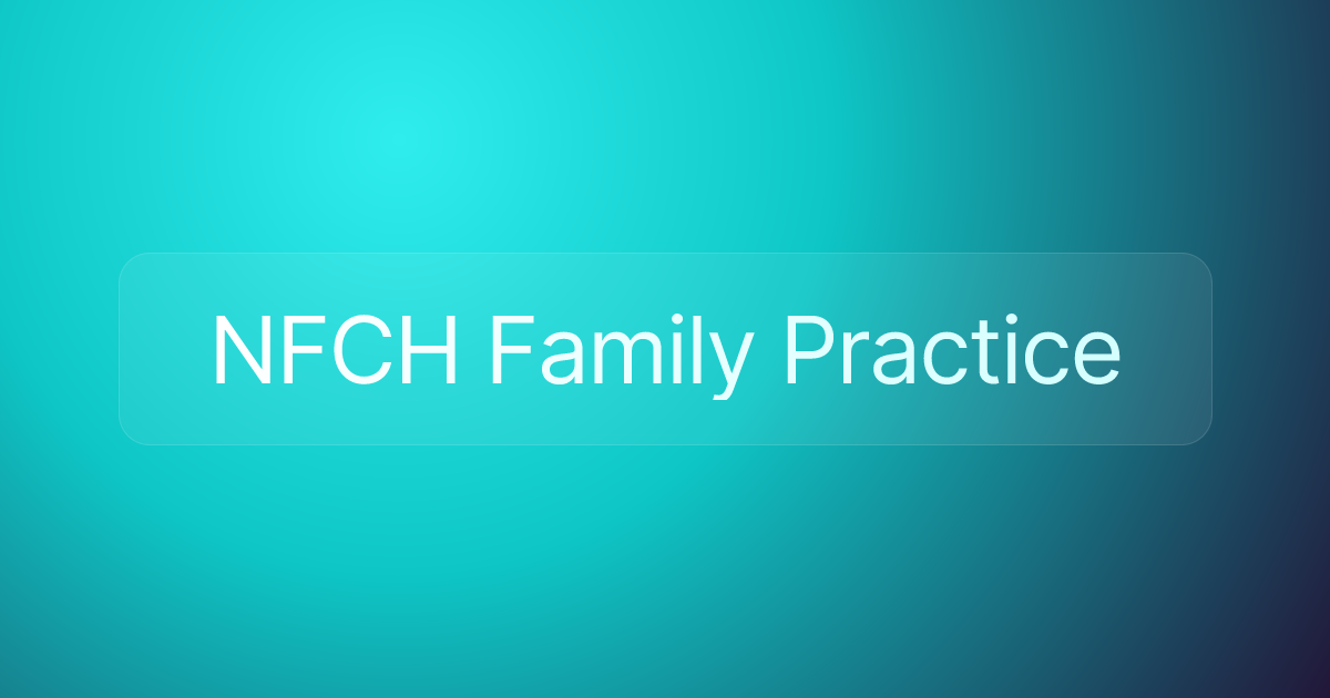 NFCH Family Practice