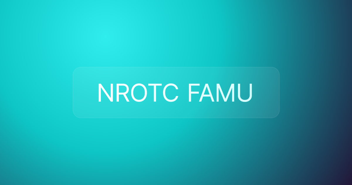NROTC FAMU