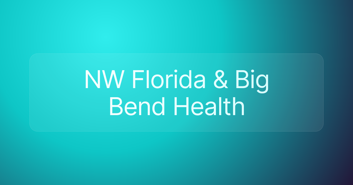 NW Florida & Big Bend Health