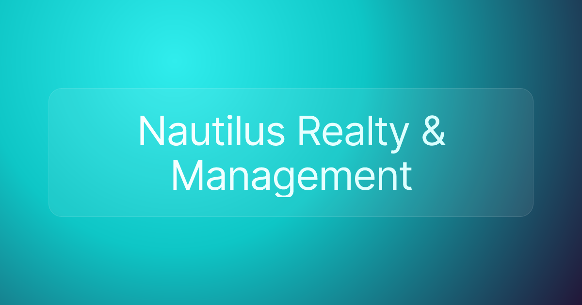 Nautilus Realty & Management