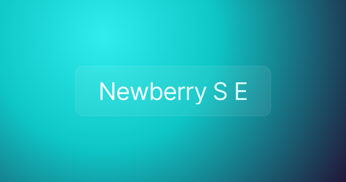 Newberry S E