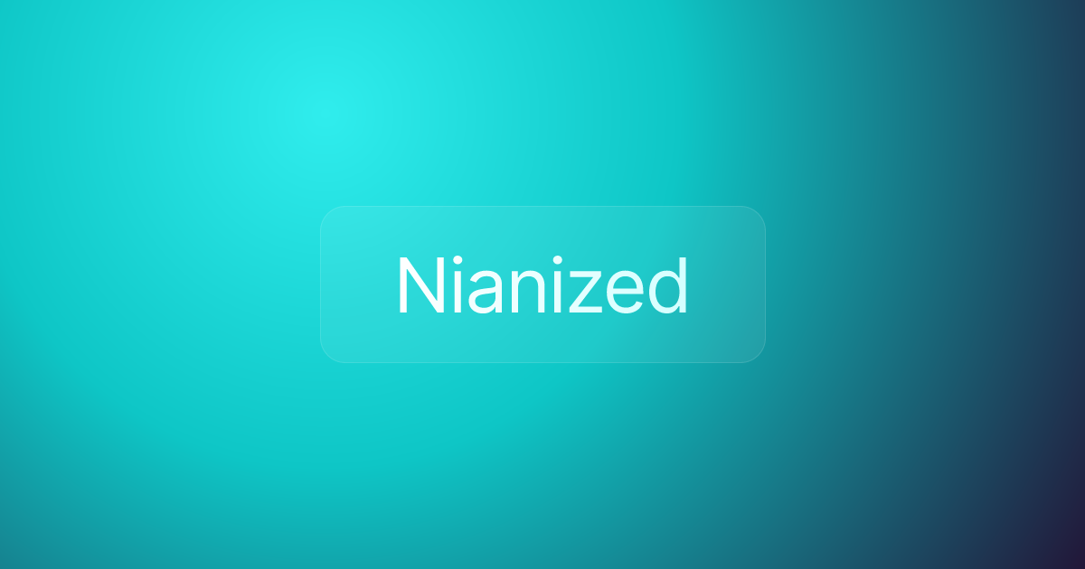 Nianized