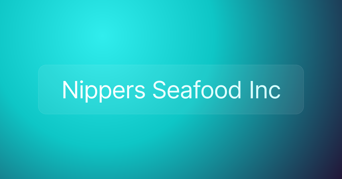 Nippers Seafood Inc