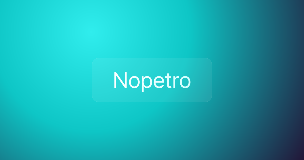Nopetro